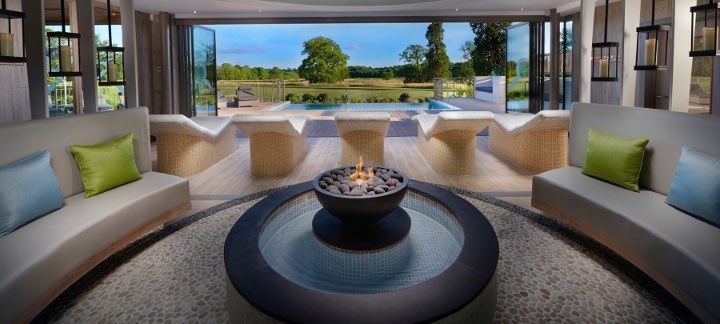 Luxury spa and wellness retreat